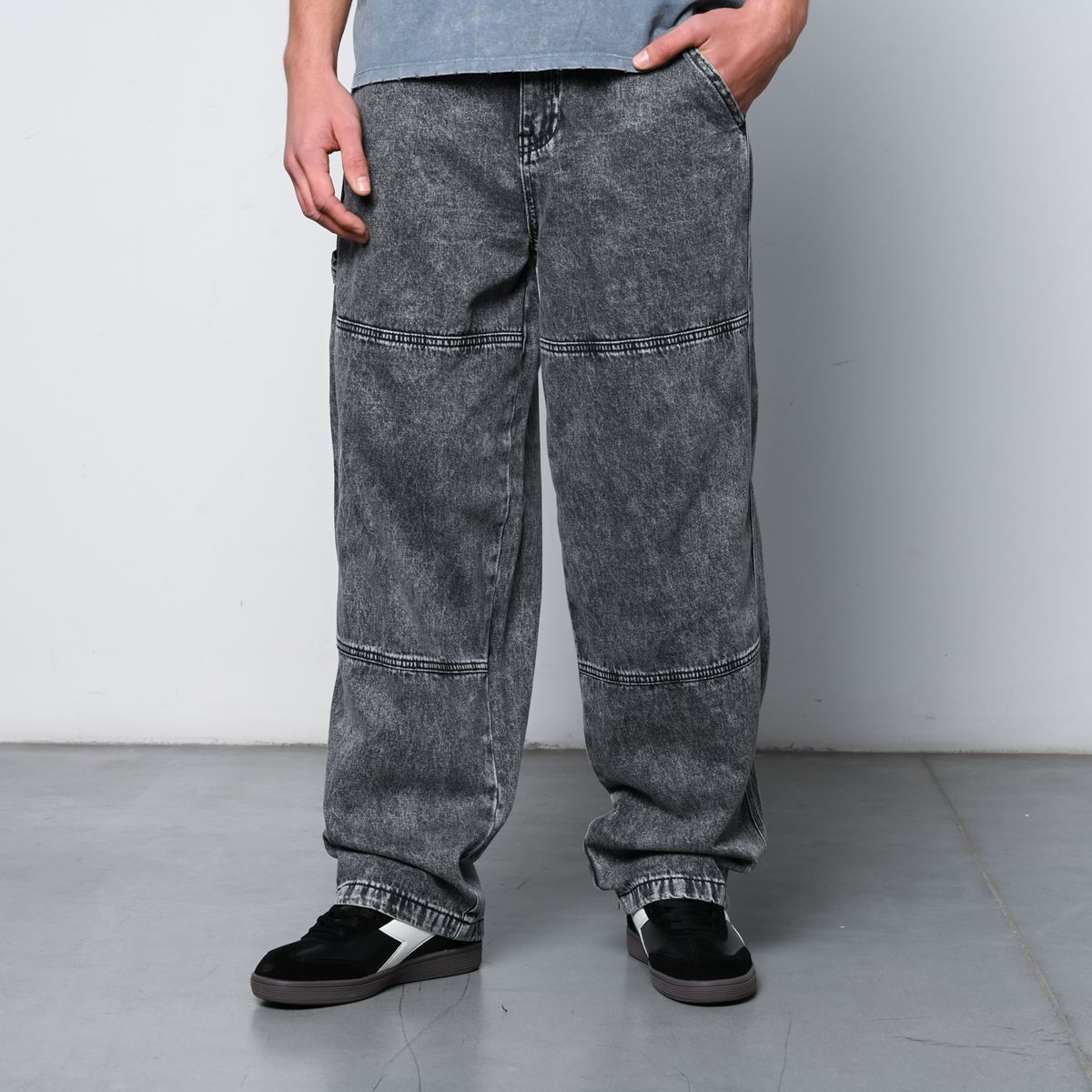 DENIMLAB - Jean Cargo Hombre Denimlab