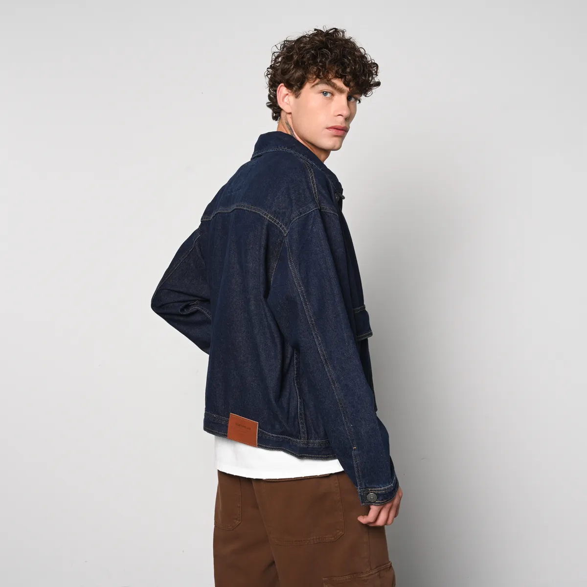 DENIMLAB - Chaqueta de jean Hombre Denimlab