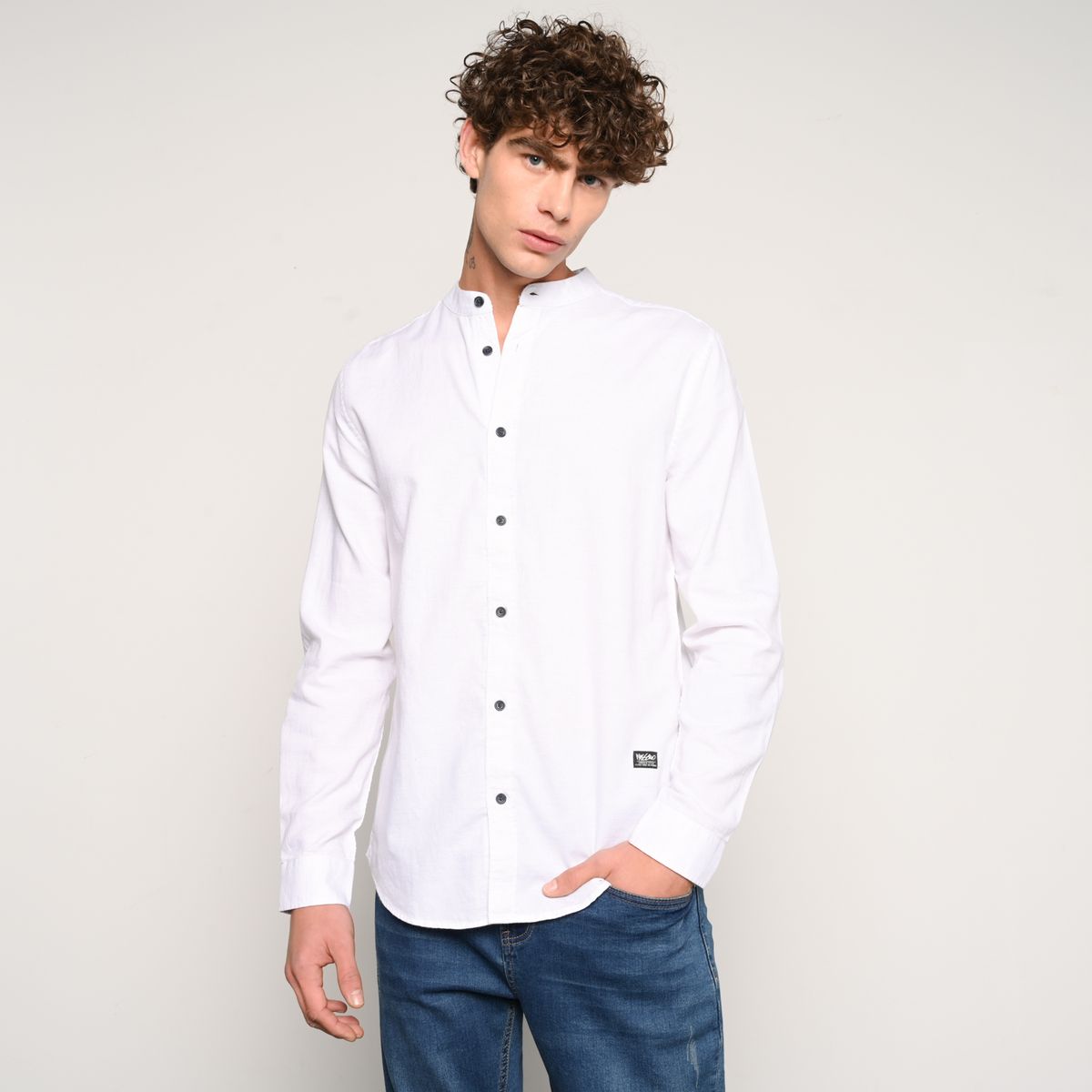 MOSSIMO - Camisa Hombre Manga larga Mossimo