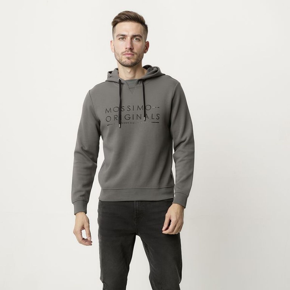 MOSSIMO - Hoodie Hombre con Logo Mossimo 