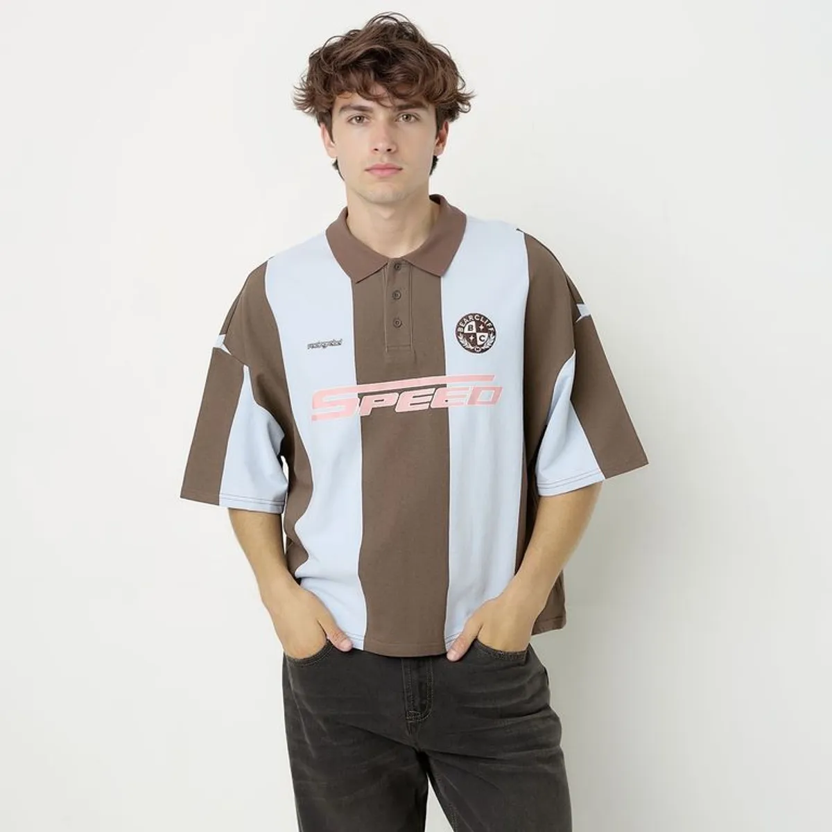 BEARCLIFF - Camiseta Hombre con Estampado de Algodón Bearcliff 