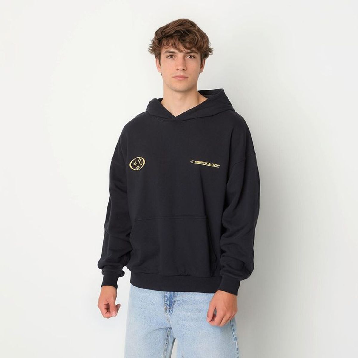 BEARCLIFF - Hoodie Hombre Estampado Bearcliff