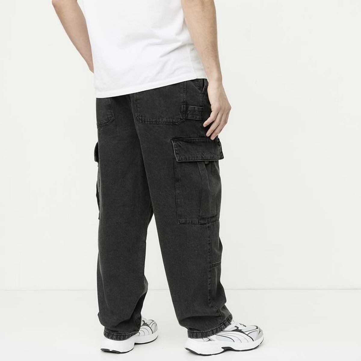 BEARCLIFF - Jean Cargo Hombre Baggy Largo 32 Bearcliff