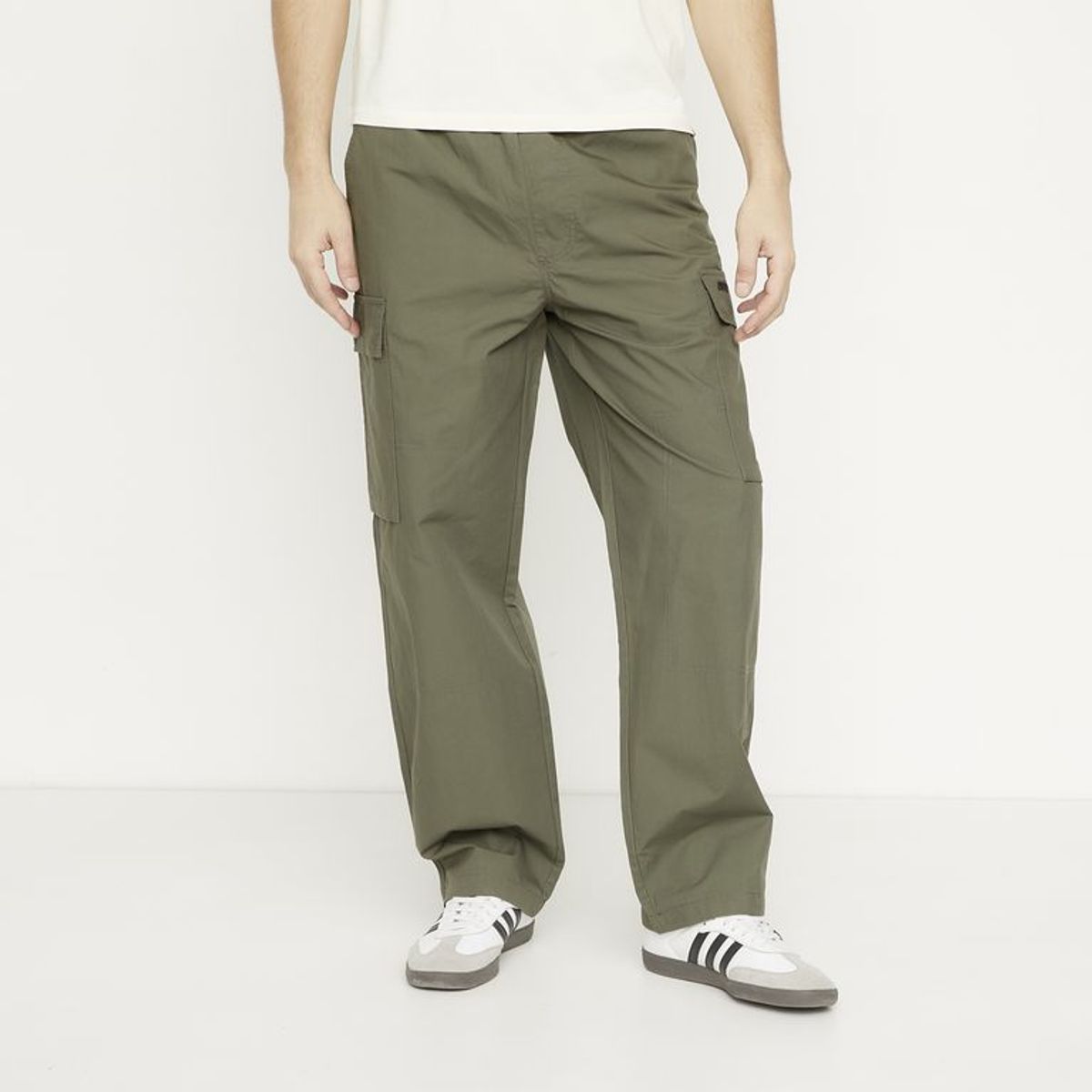 BEARCLIFF - Pantalón cargo Hombre Baggy Largo 32 Bearcliff