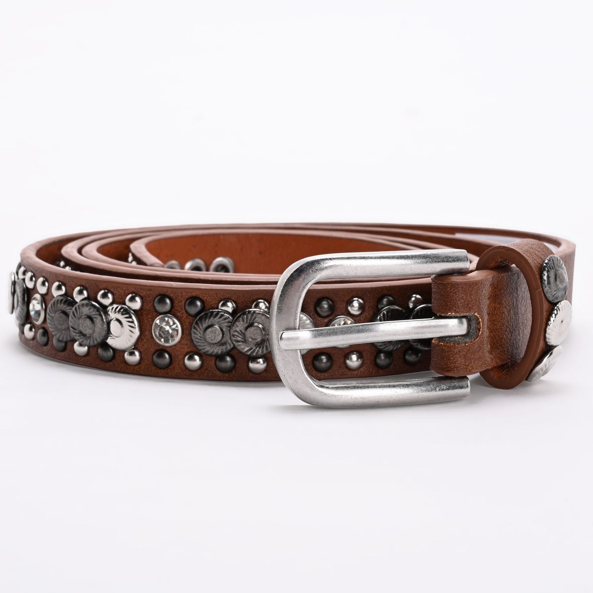 DENIMLAB - Cinturón Sintet CIA101I26F BLACK S/M