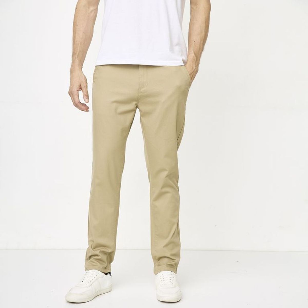 NEWPORT - Pantalón Chino Hombre Recto de Algodón Newport
