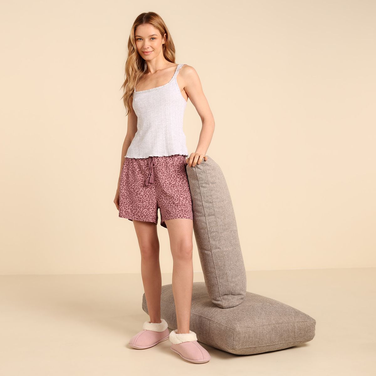 BLU - Pantuflas bota para Mujer Blu