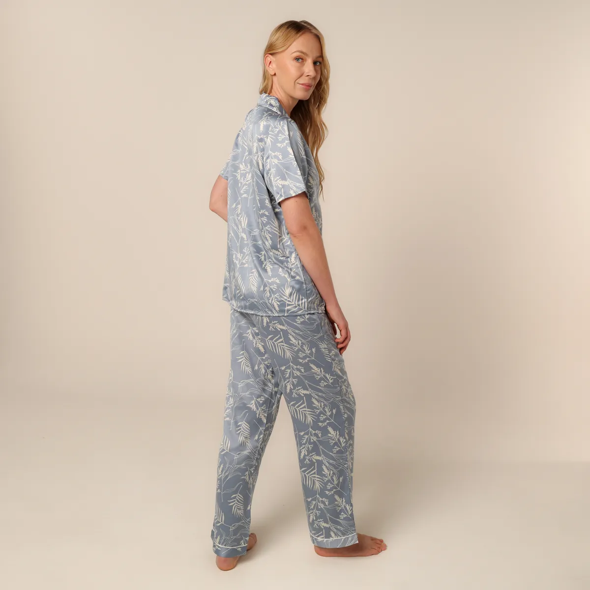 SOUTHLAND - Pijama completa con pantalón para Mujer Manga corta Southland