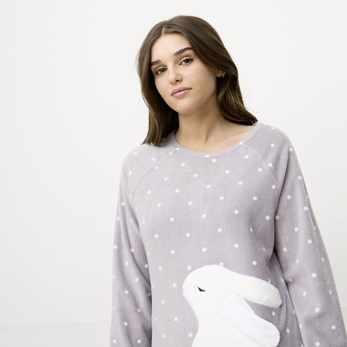 SYBILLA - Pijama completa con pantalón para Mujer Manga larga Sybilla