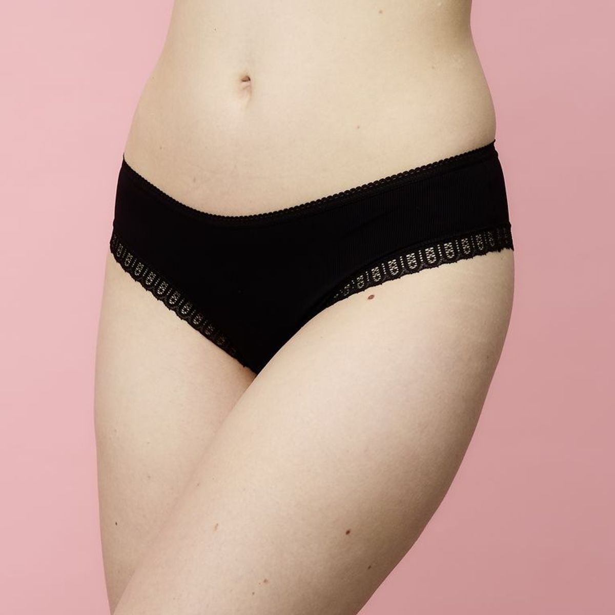 BLU - Panties Clásicos Pack de 3 con Encaje para Mujer Blu 