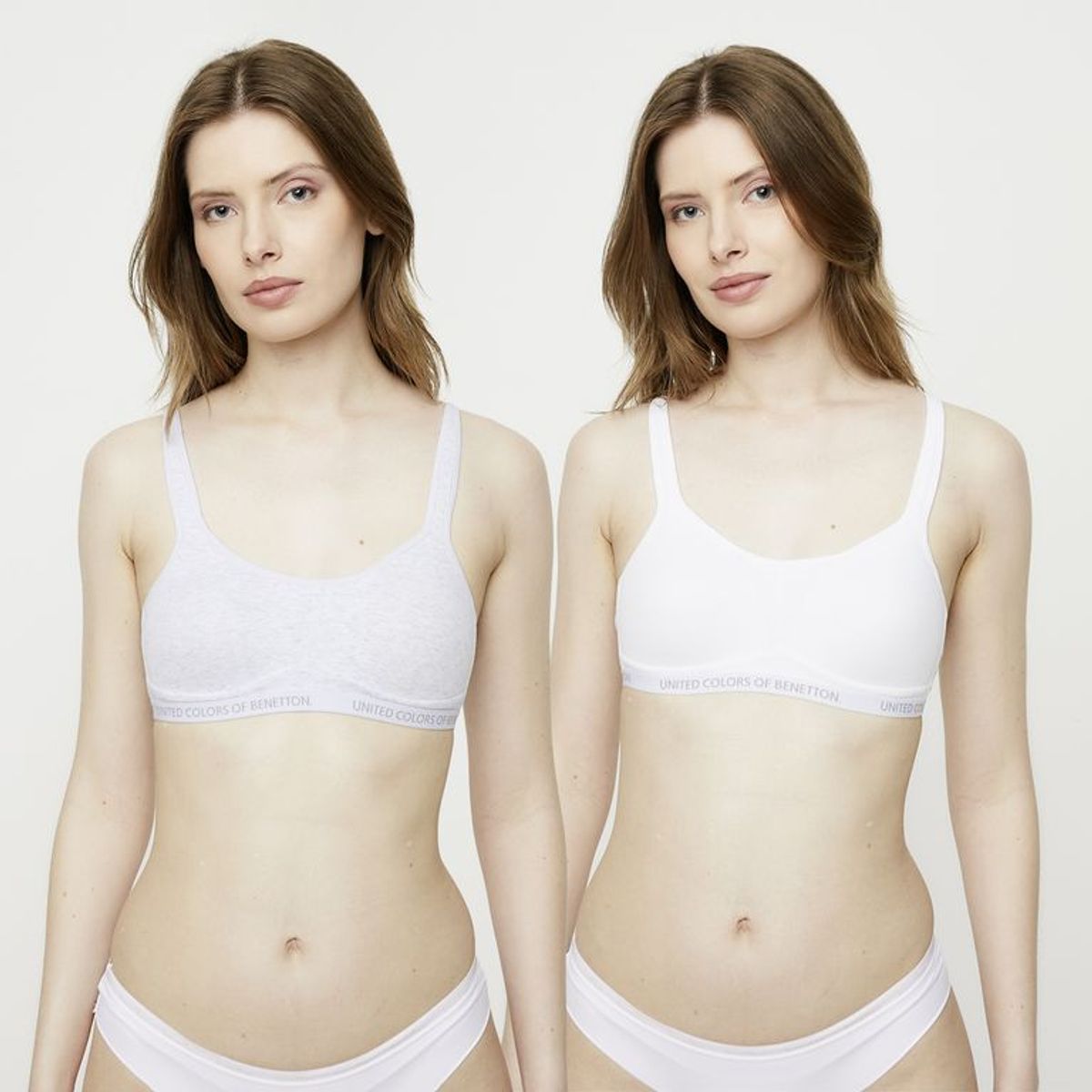 BENETTON - Bralette Pack de 2 sin varilla Benetton