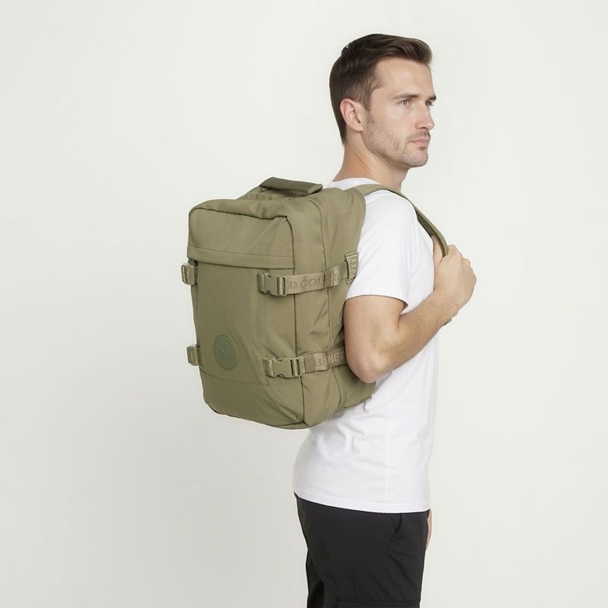 BENETTON - Morral de viaje Benetton viral multifuncional Morral Viajero