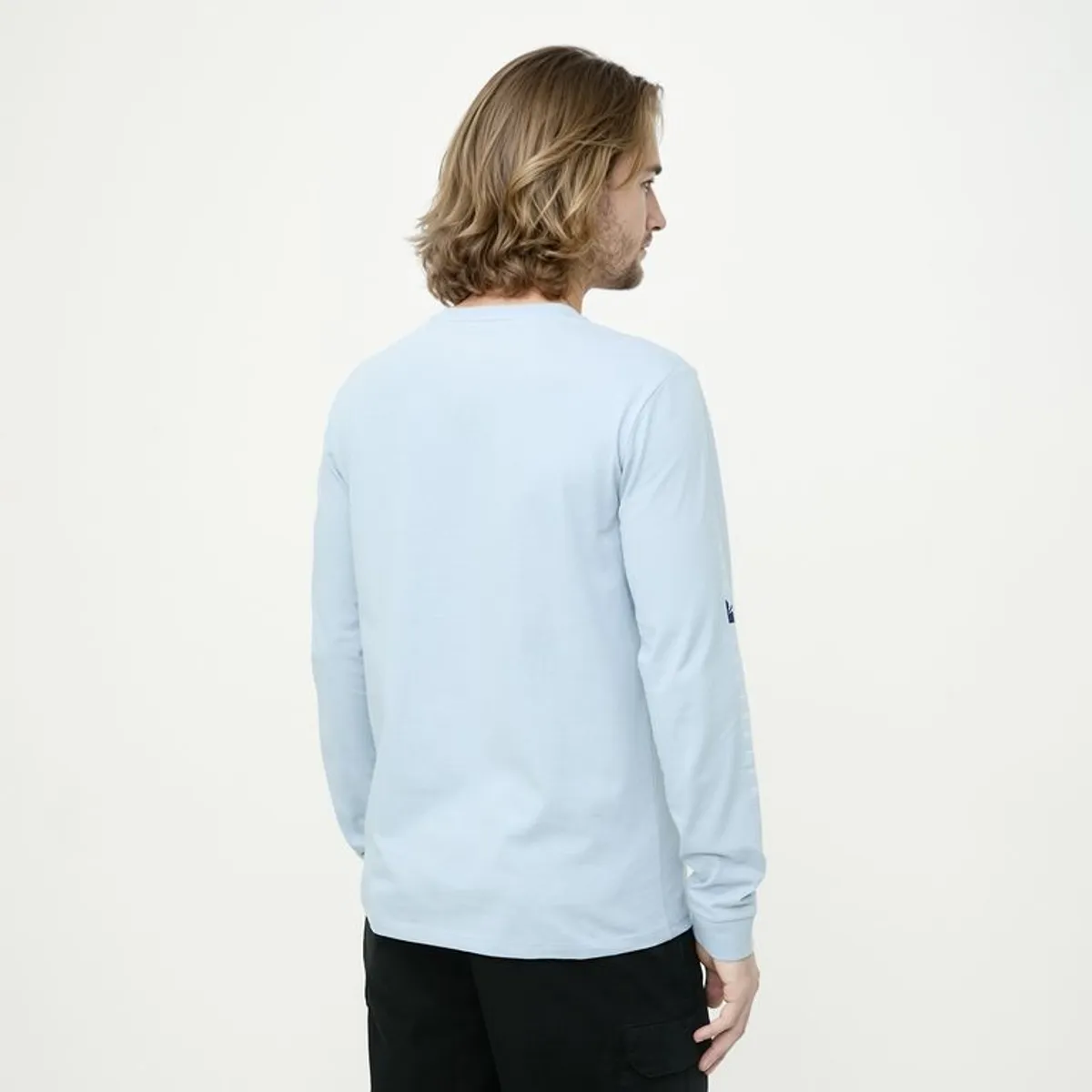 DOO AUSTRALIA - Camiseta Hombre Manga larga con Logo de Algodón Doo Australia