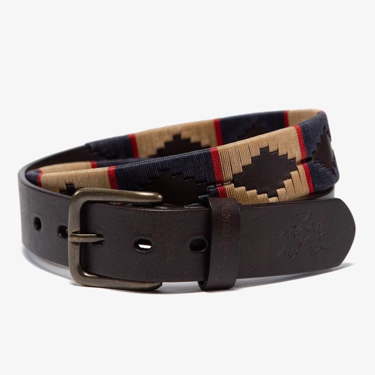 LA MARTINA - Cinturon Hombre La Martina Cuero