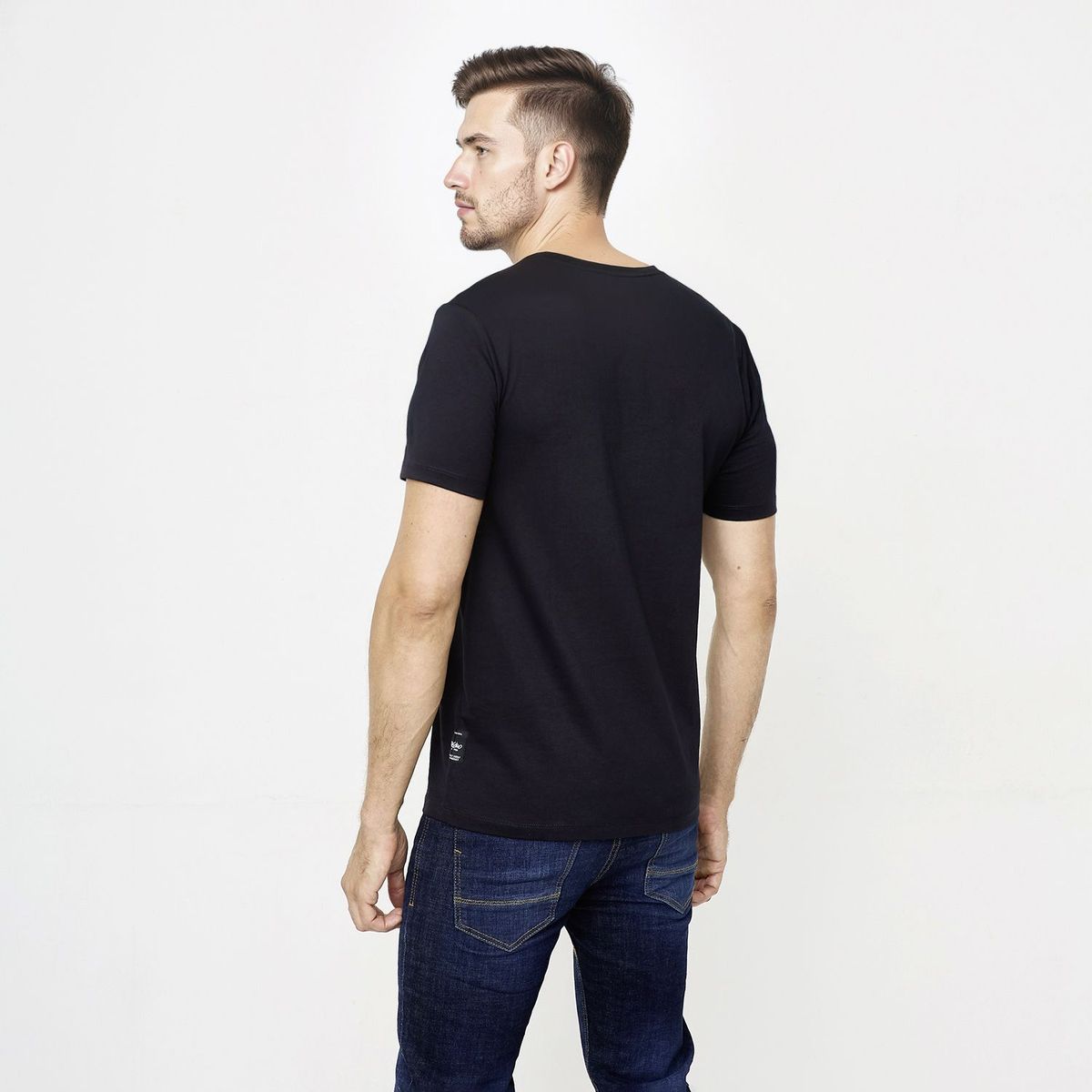 MOSSIMO - Camiseta Hombre con Logo de Algodón Mossimo 