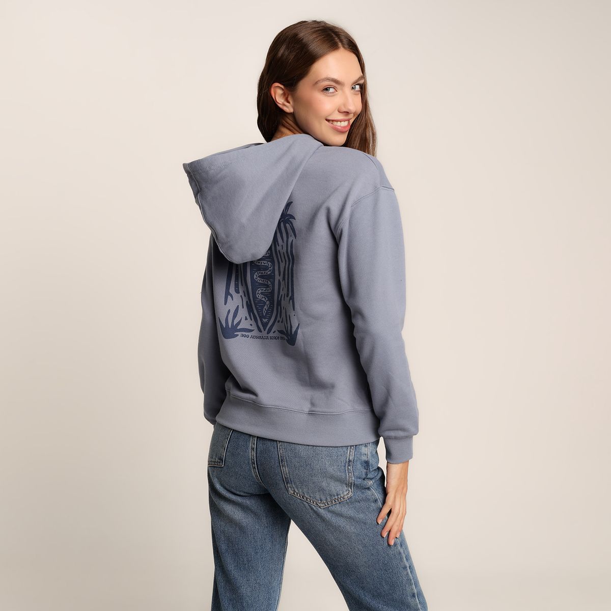 DOO AUSTRALIA - Hoodie Mujer de Algodón Doo Australia