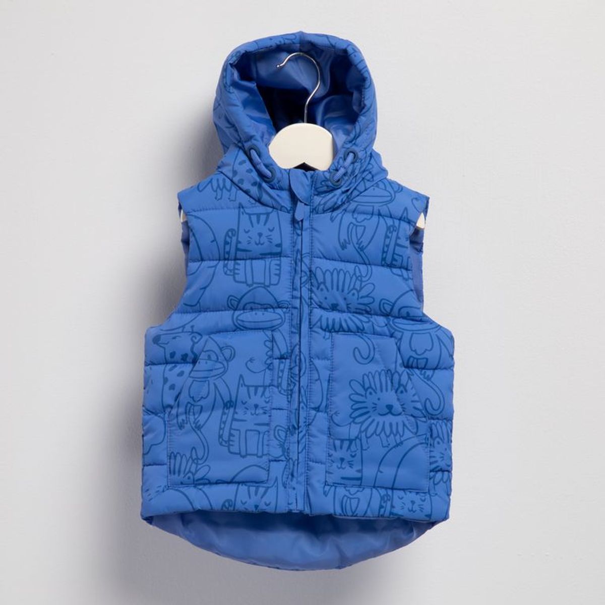 YAMP - Chaleco Con capucha para Bebé niño  Acolchado  Yamp