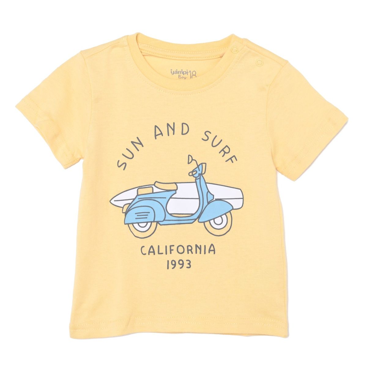 YAMP - Camiseta para Bebé niño en Algodón Yamp