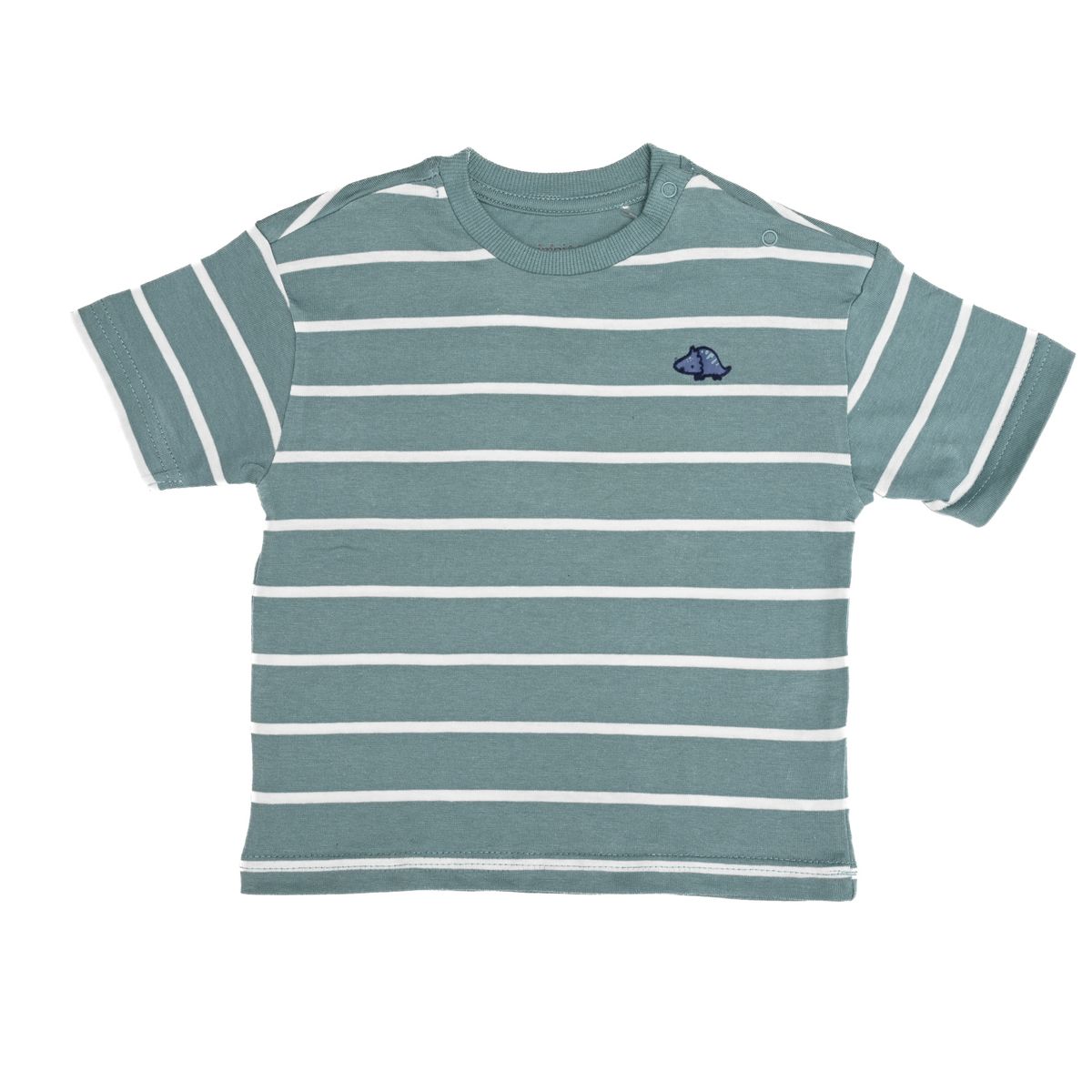 YAMP - Camiseta para Bebé niño  de Rayas  Manga corta de Algodón Yamp