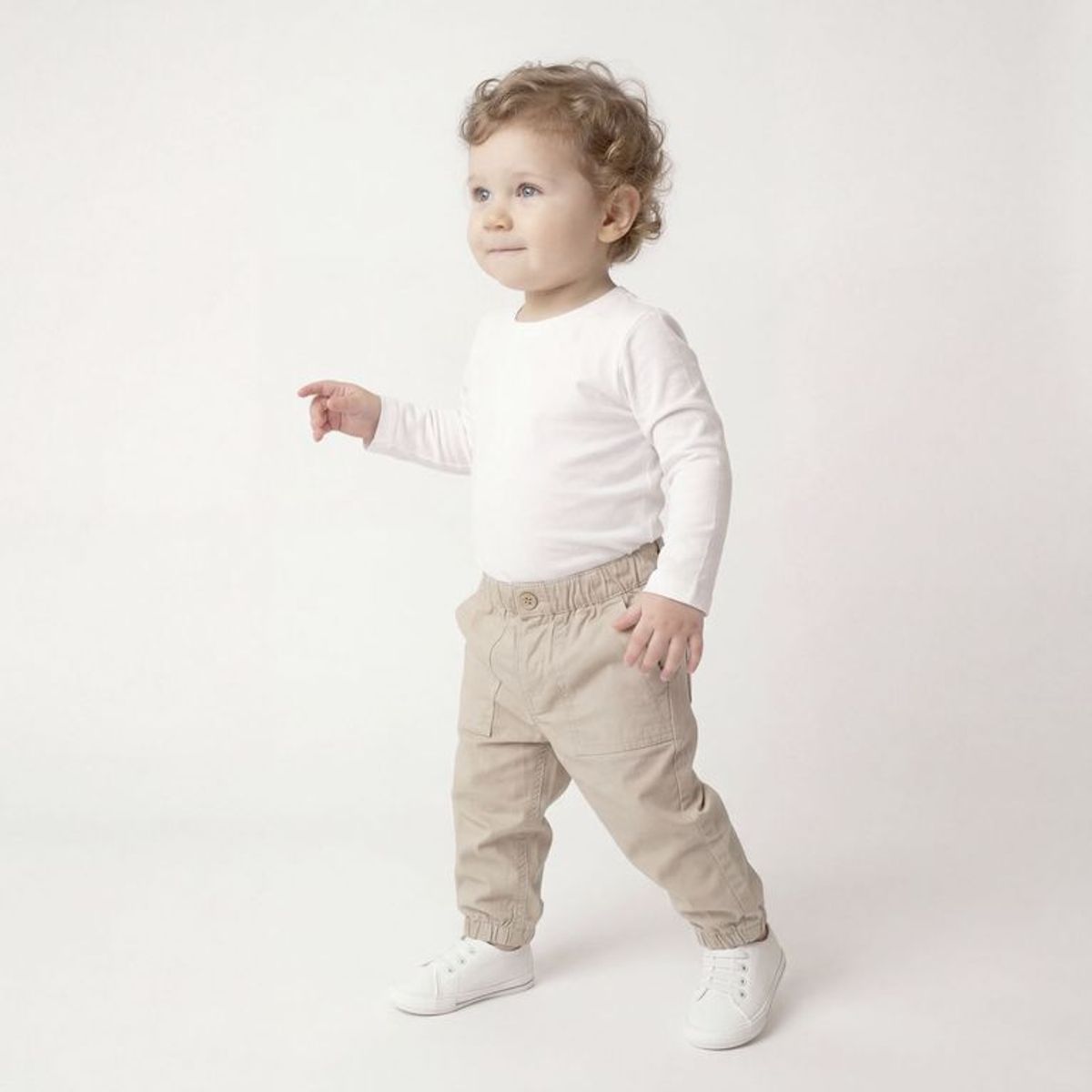 YAMP - Pantalón Bebé para niño de Algodón Yamp