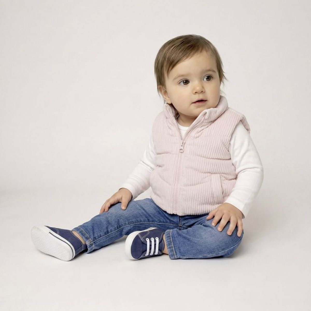 YAMP - Chaleco para Bebé niña Acolchado Yamp