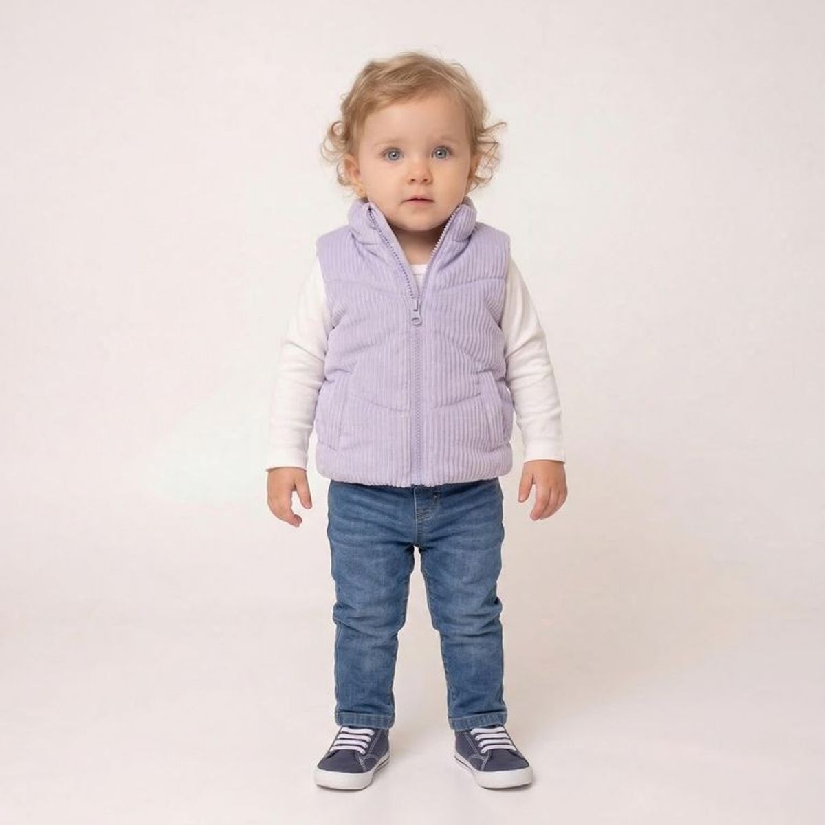 YAMP - Chaleco para Bebé niña Acolchado Yamp