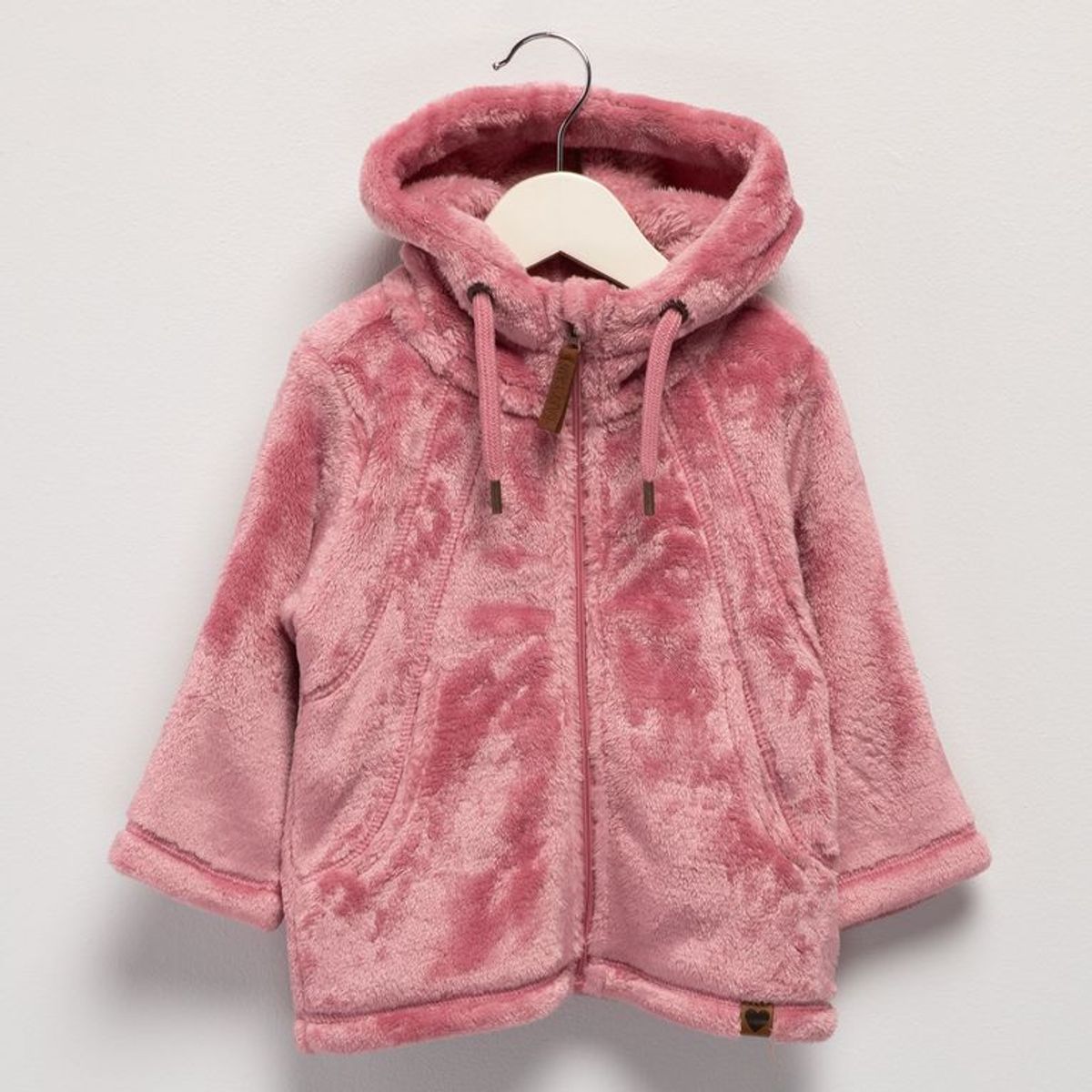 YAMP - Saco Con capucha para Bebé niña  Efecto pelo  Yamp