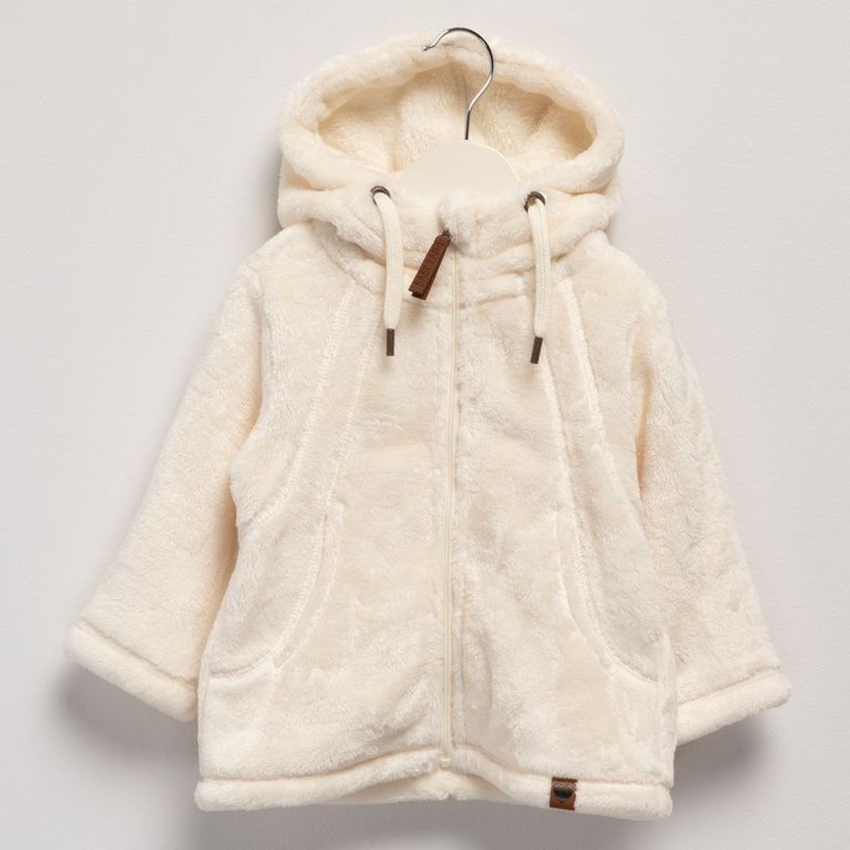 YAMP - Saco Con capucha para Bebé niña  Efecto pelo  Yamp