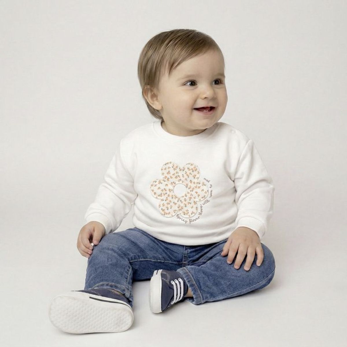 YAMP - Saco para Bebé niña  Con aplique  Yamp