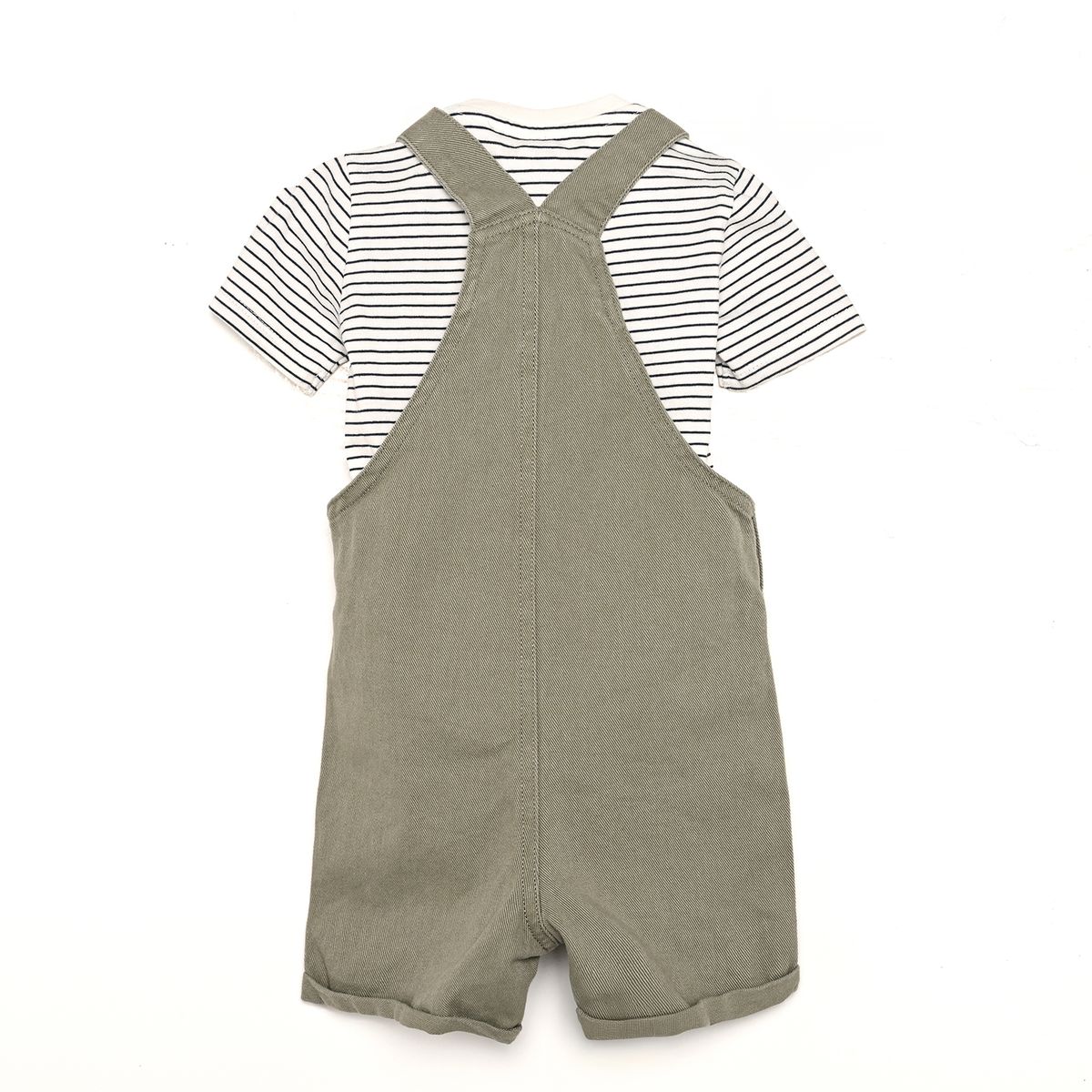 YAMP - Sets Jardinera + Camiseta manga corta para Bebé niño en Algodón Yamp