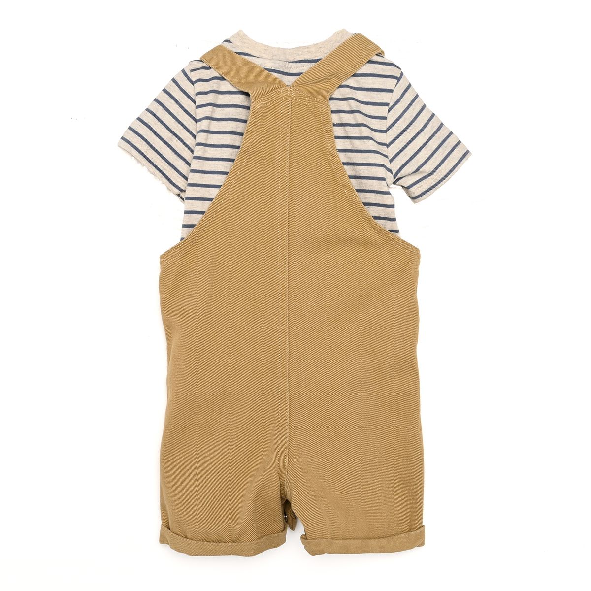 YAMP - Sets Jardinera + Camiseta manga corta para Bebé niño en Algodón Yamp