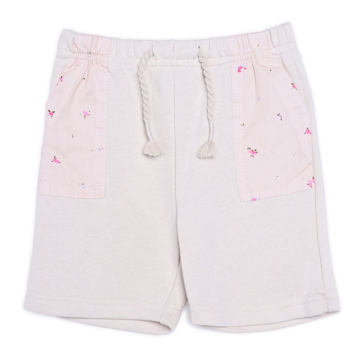 YAMP - Short para Bebé niña con Flores de Algodón Yamp