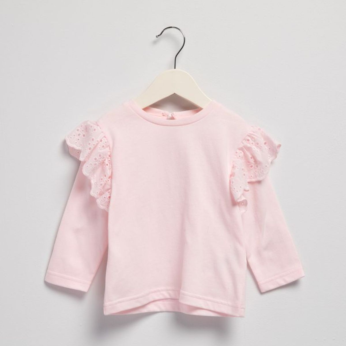YAMP - Camiseta para Bebé niña  con Boleros  Manga larga de Algodón Yamp