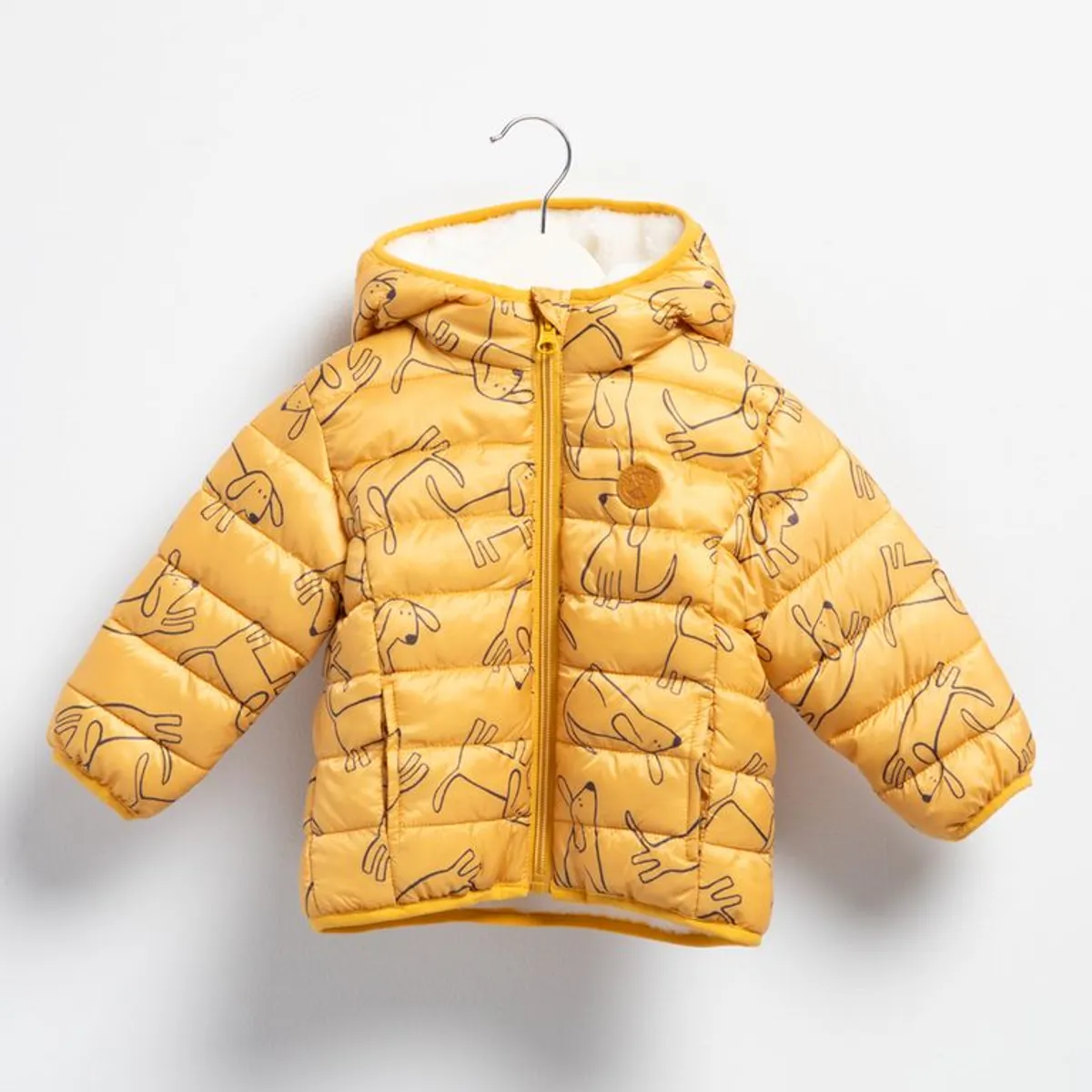 YAMP - Chaqueta Con capucha para Bebé niño  Acolchado  Yamp