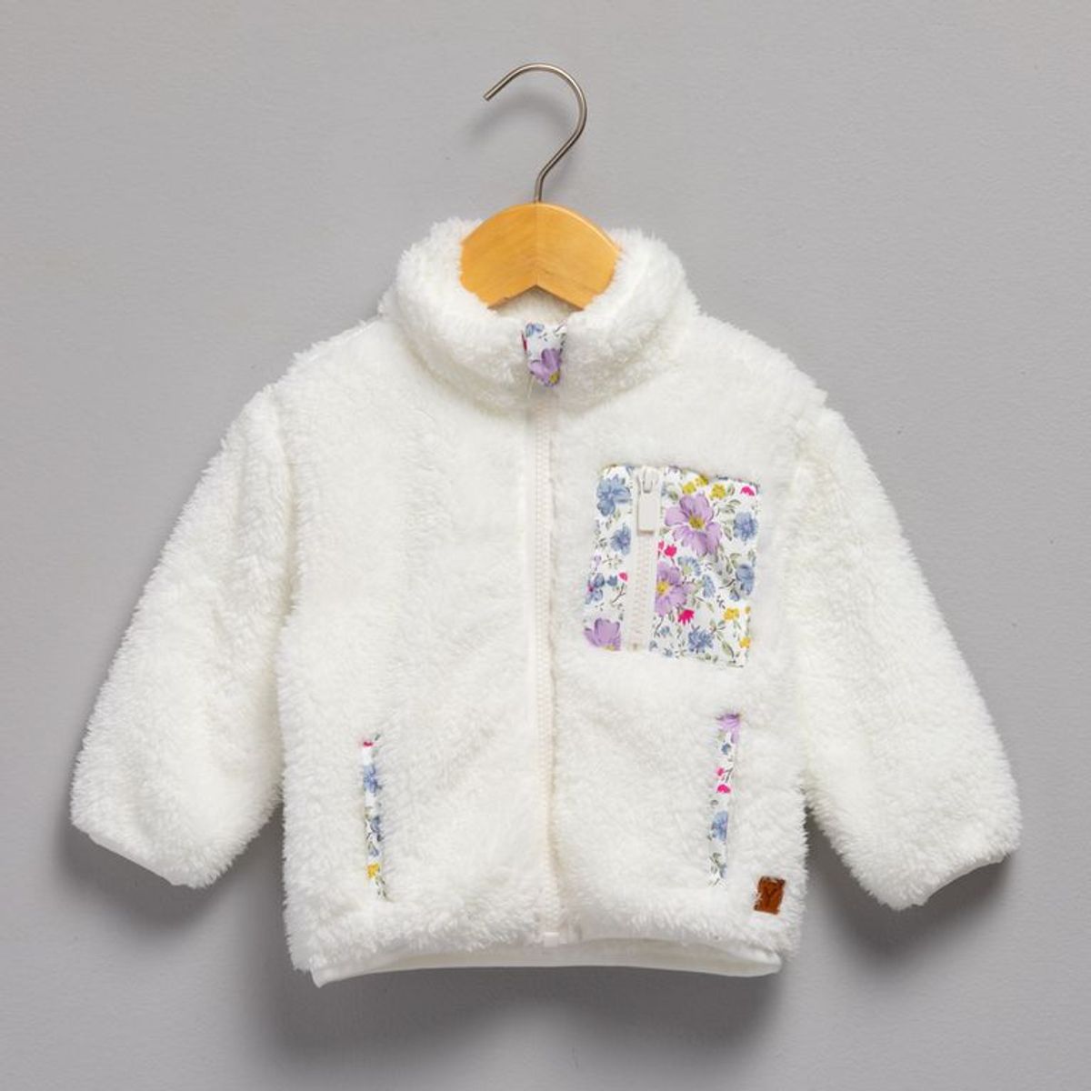 YAMP - Saco para Bebé niña  Efecto pelo  Yamp