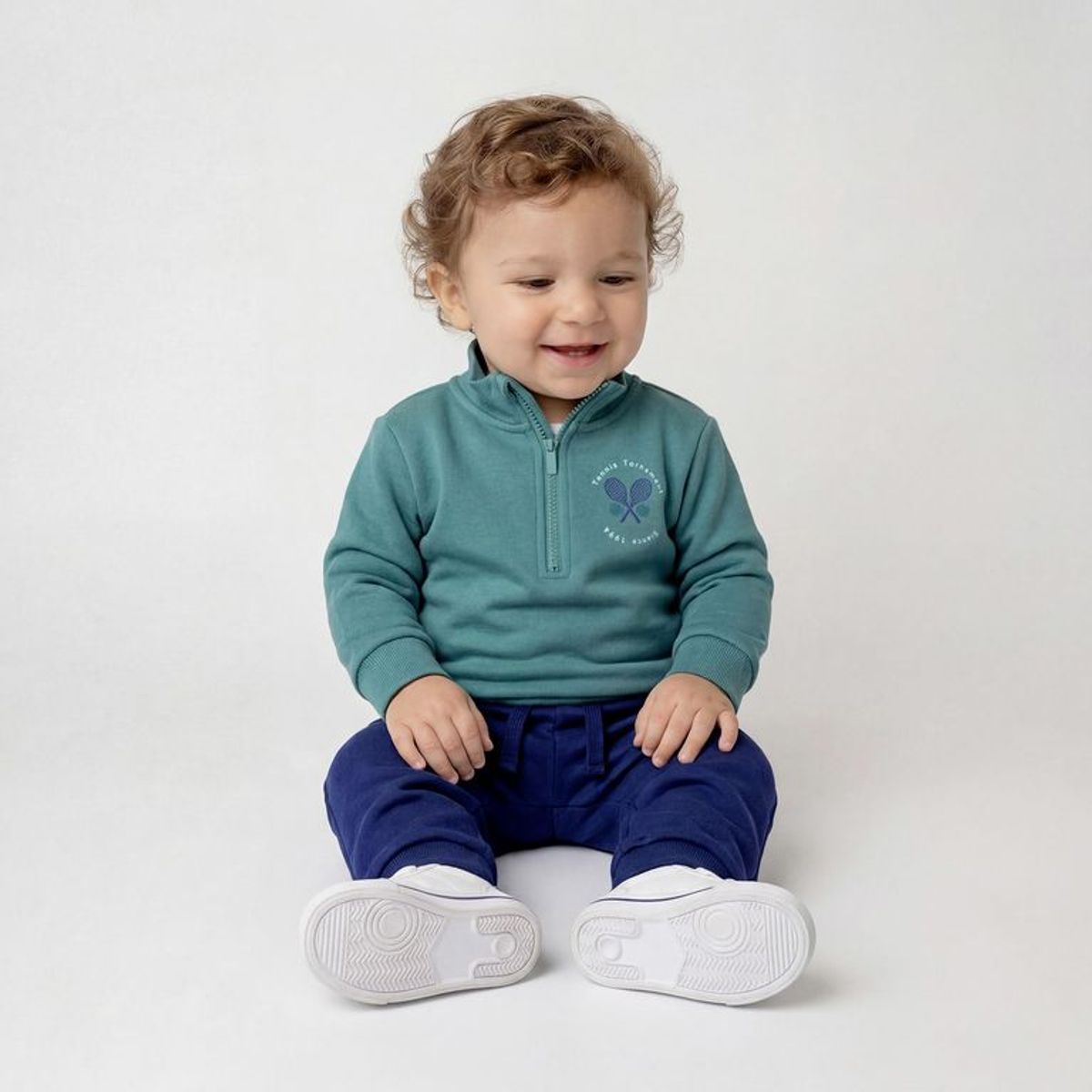 YAMP - Set Saco + Jogger para Bebé niño de Algodón Yamp