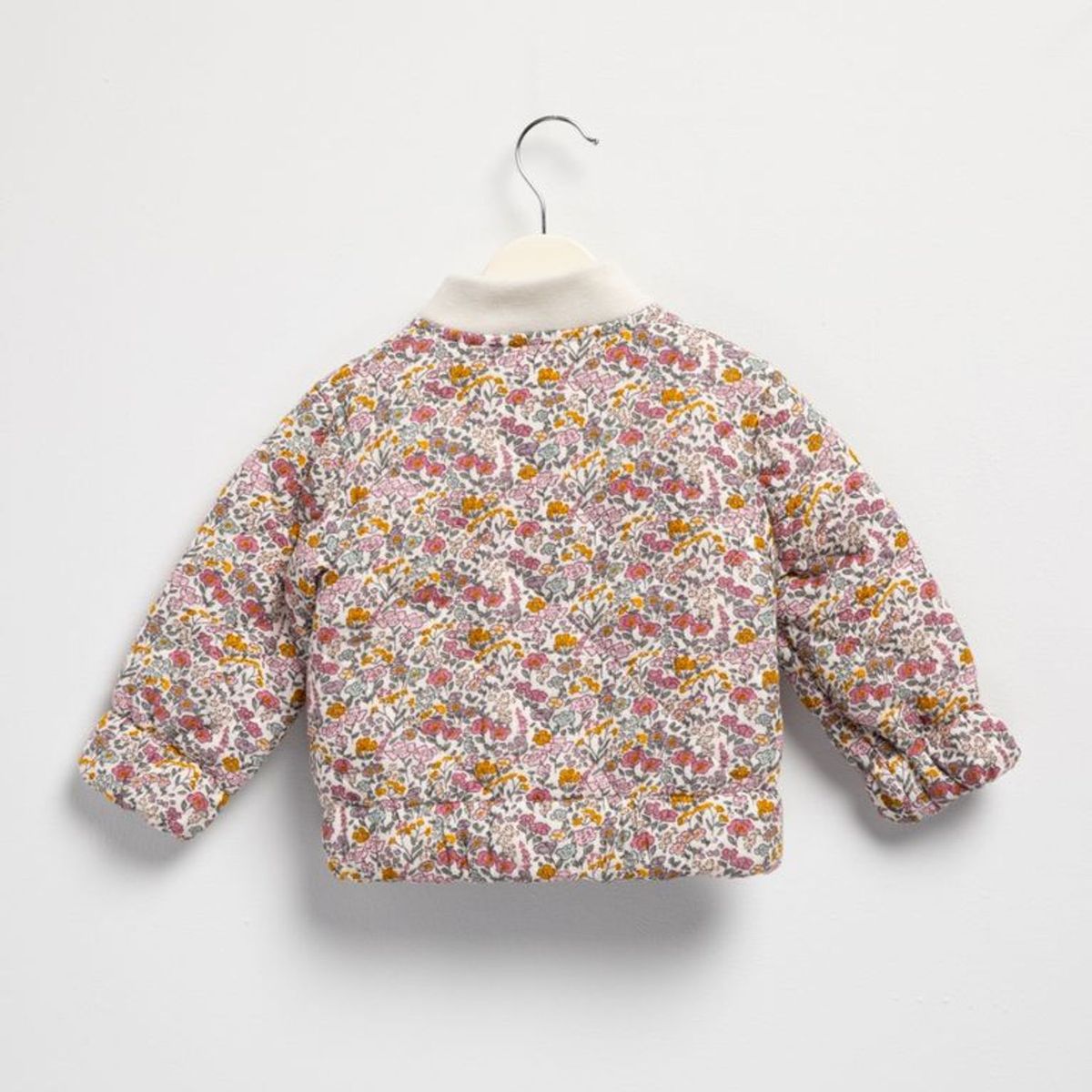YAMP - Chaqueta para Bebé niña con Flores de Algodón Yamp