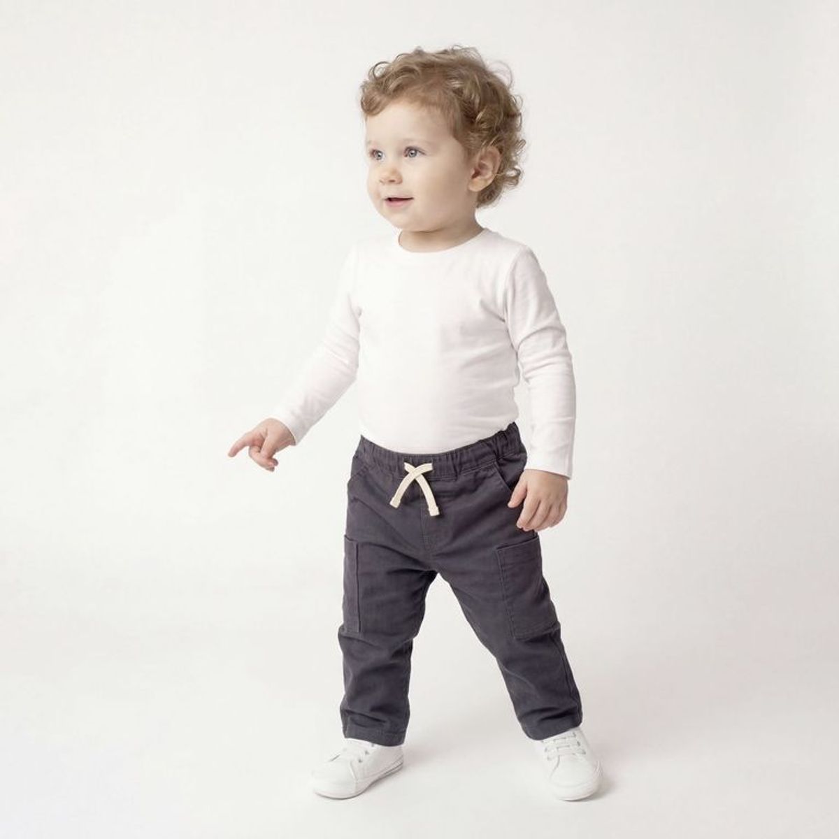 YAMP - Pantalón Bebé para niño de Algodón Yamp