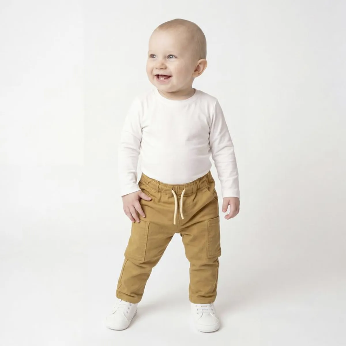 YAMP - Pantalón Bebé para niño de Algodón Yamp