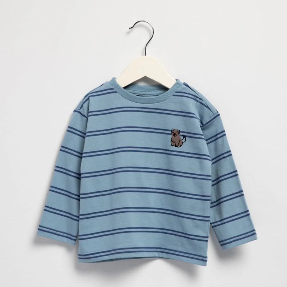 YAMP - Camiseta para Bebé niño de Rayas Manga larga de Algodón Yamp