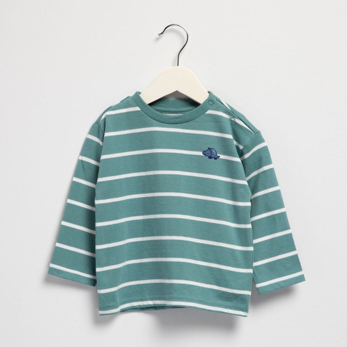 YAMP - Camiseta para Bebé niño de Rayas Manga larga de Algodón Yamp