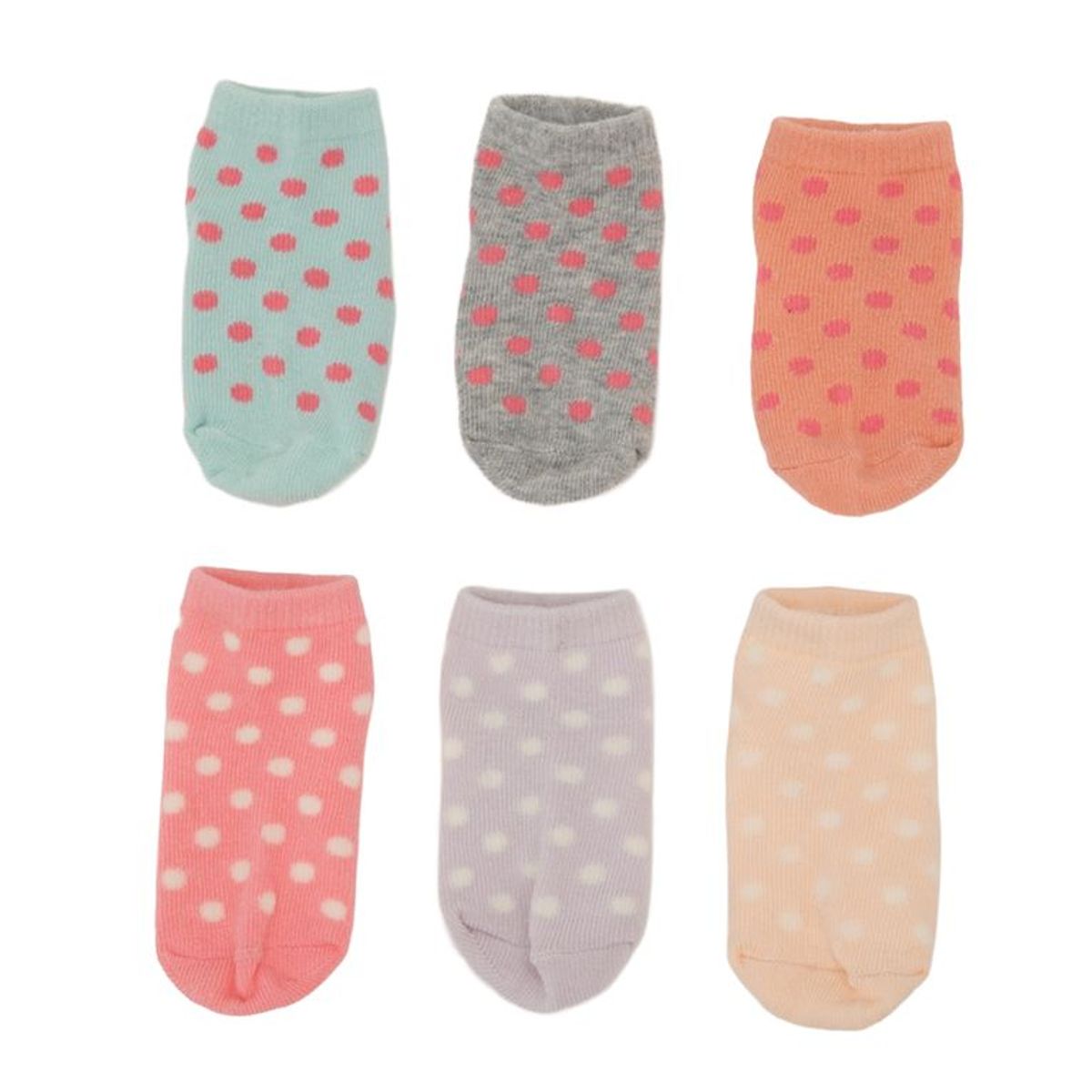 YAMP - Medias para Bebe niña Corto Pack de 6 Yamp
