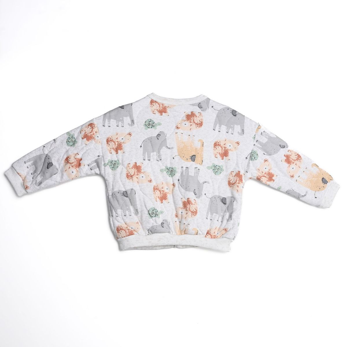YAMP - Chaqueta para Bebé niña con Estampado Manga larga de Algodón Yamp