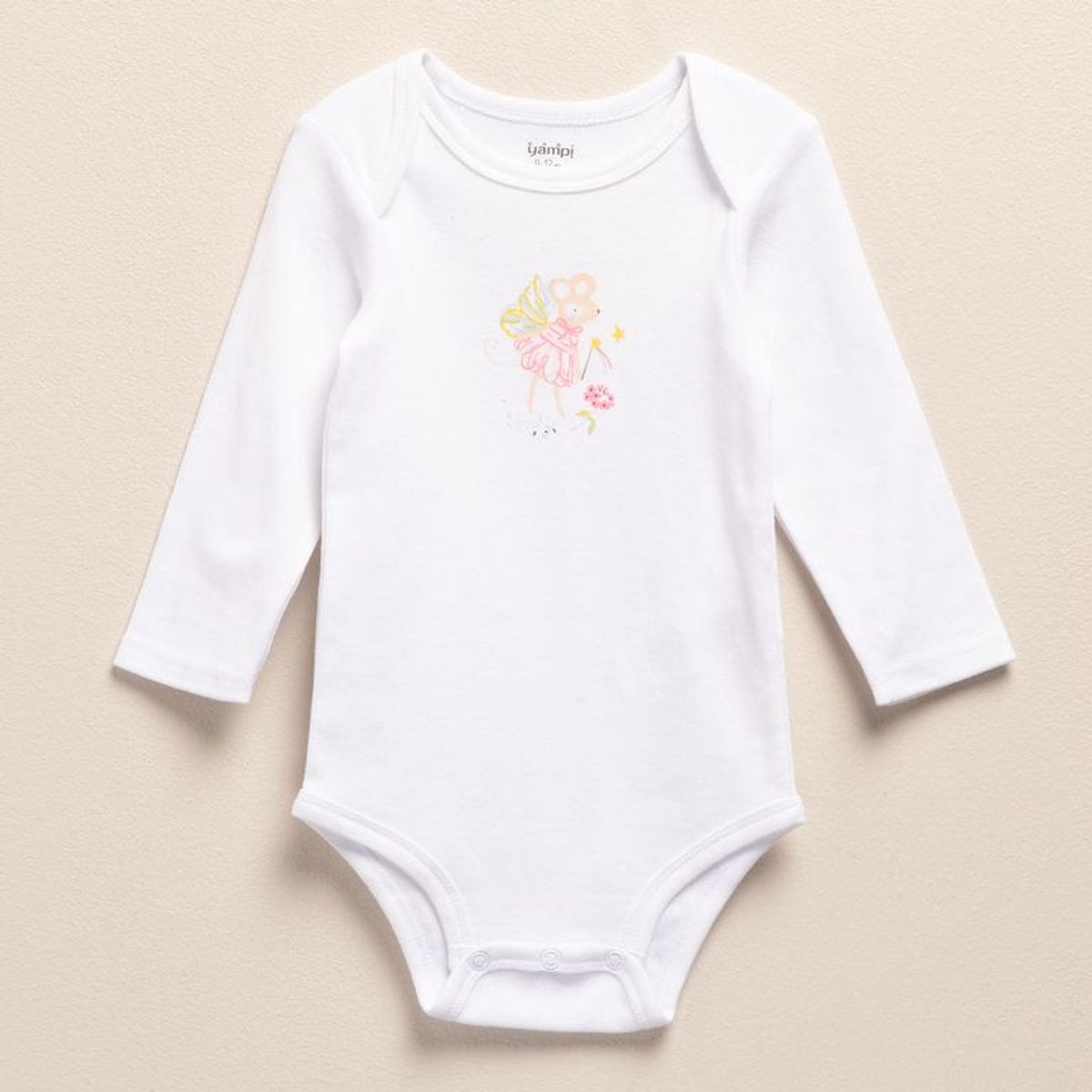 YAMP - Bodie para Bebé niña Pack de 5 unidades de Algodón Yamp