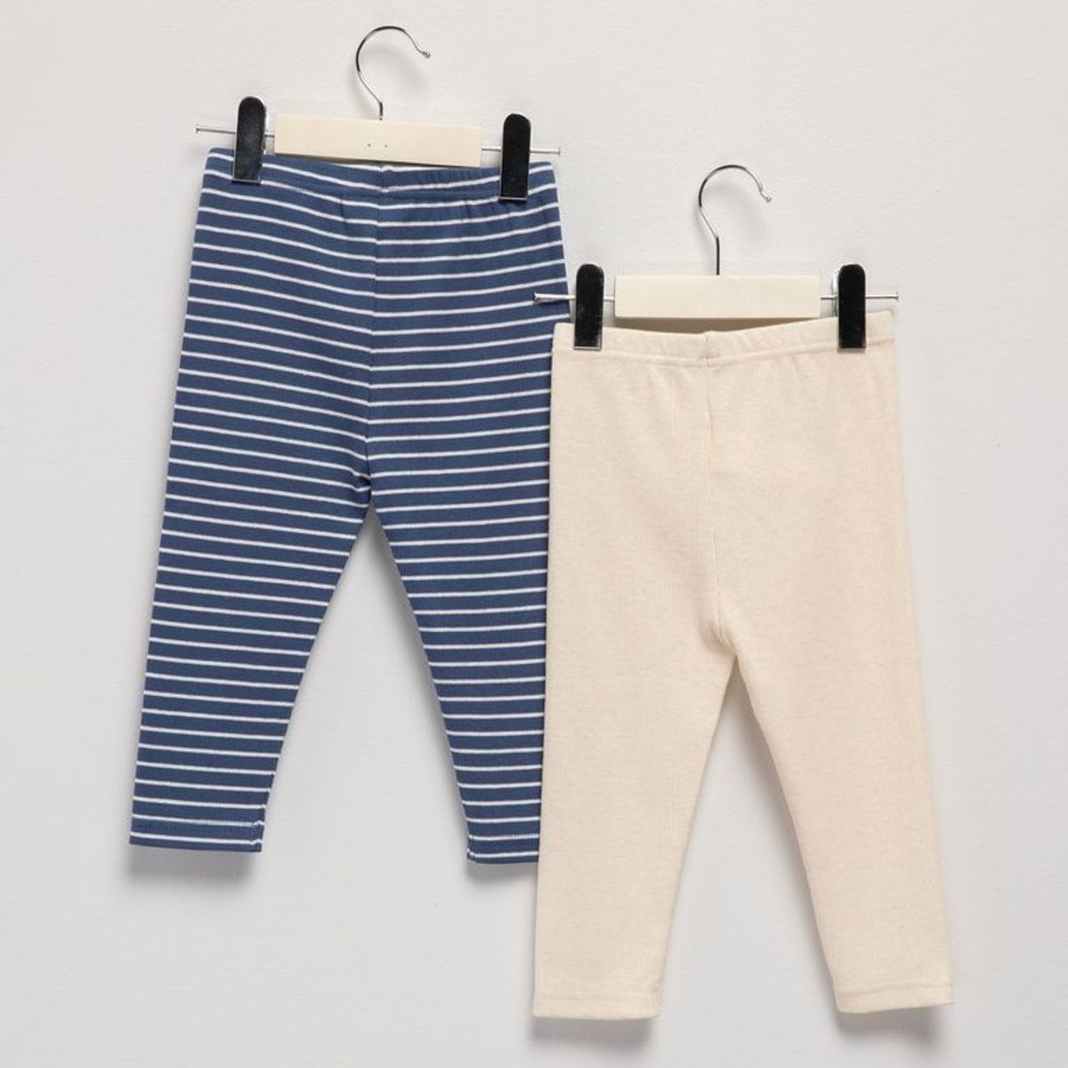 YAMP - Pantalón para Bebé niña Pack de 2 unidades de Algodón Yamp