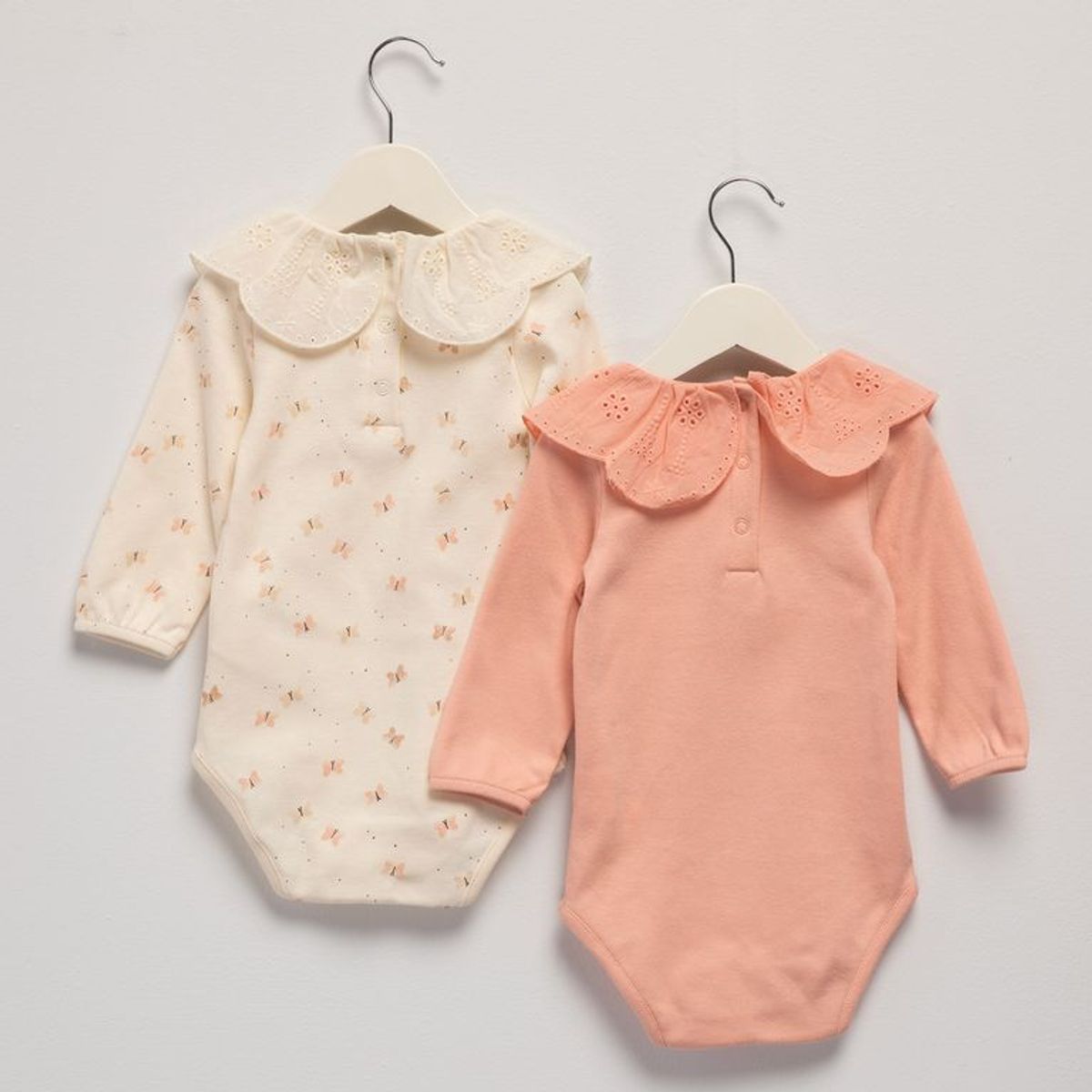 YAMP - Bodie para Bebé niña Pack de 2 unidades de Algodón Yamp