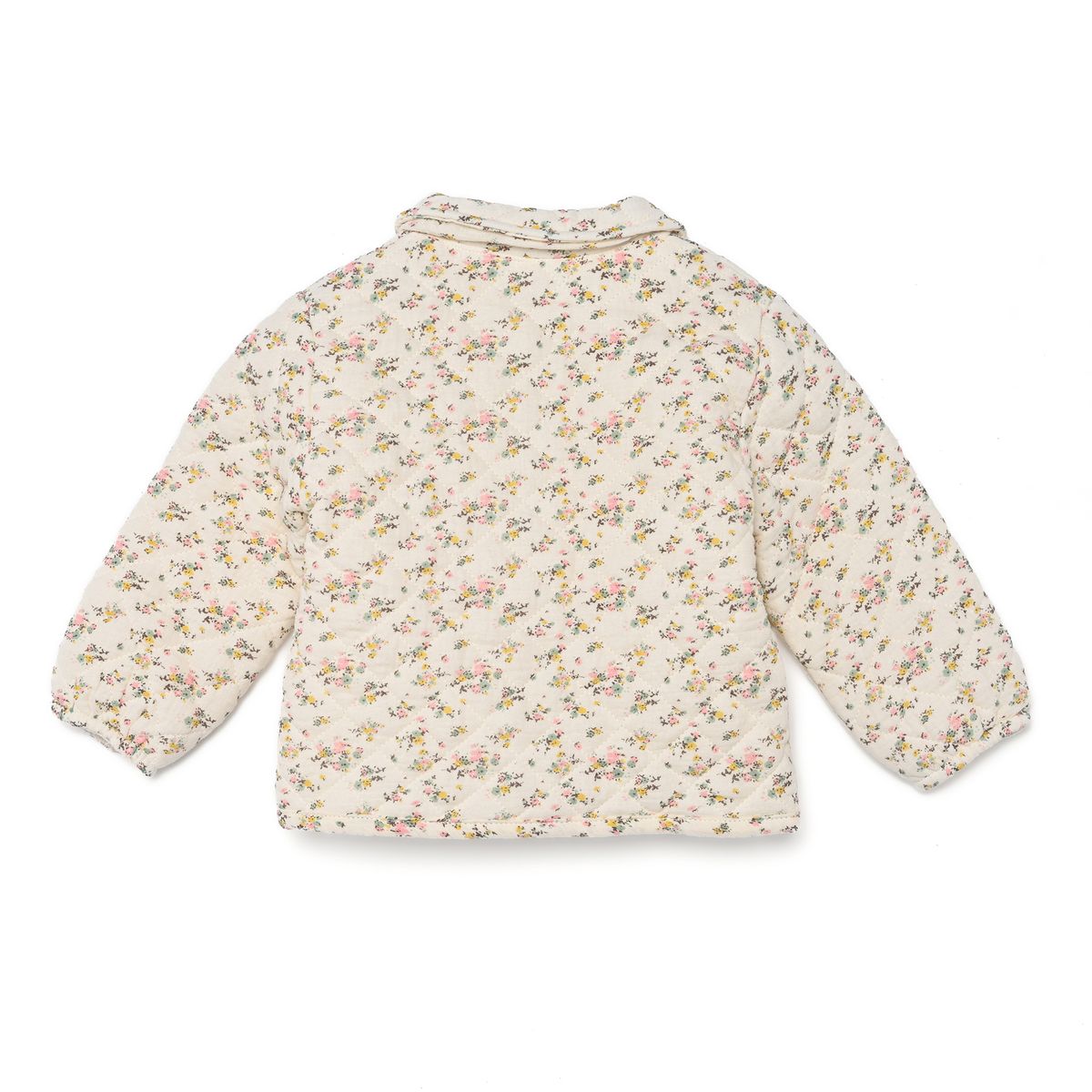YAMP - Chaqueta para Bebé niña de Flores Manga larga de Algodón Yamp