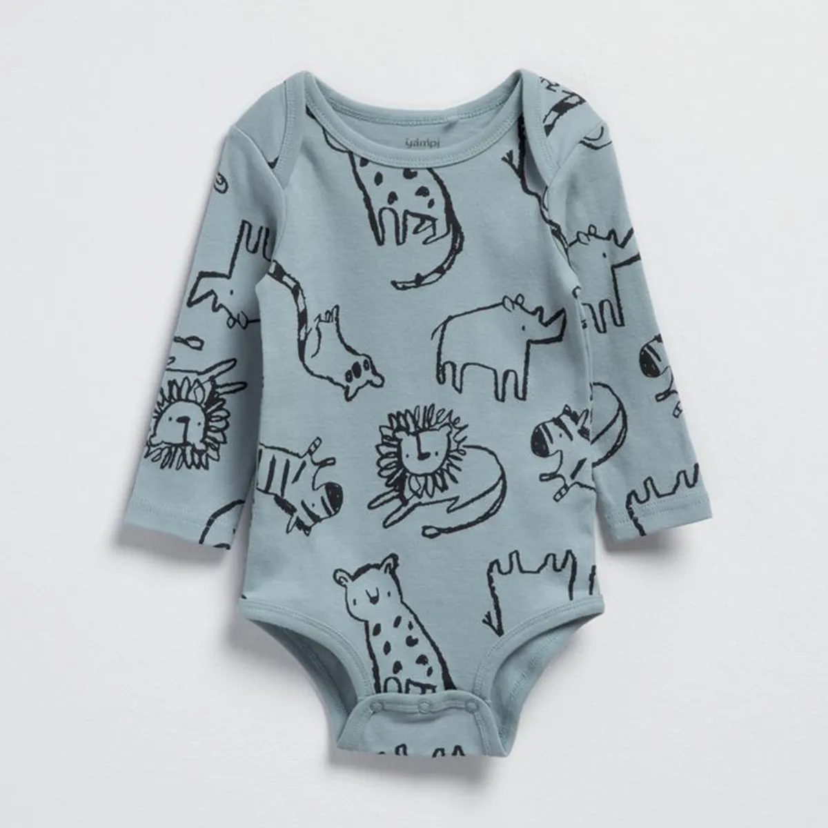 YAMP - Bodie para Bebé niño Pack de 5 unidades de Algodón Yamp