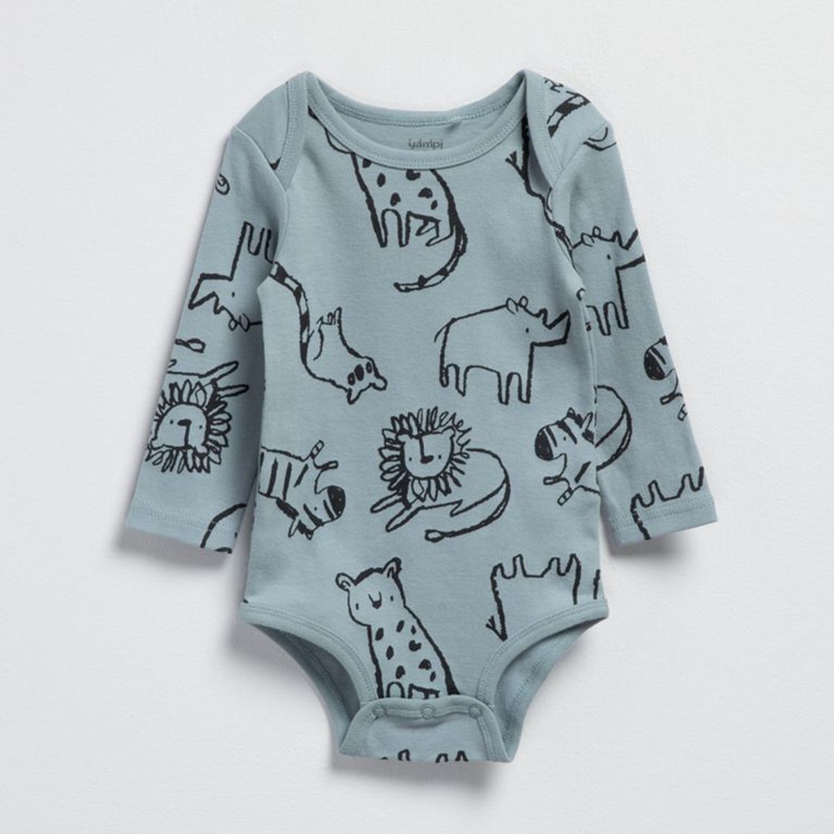 YAMP - Bodie para Bebé niño Pack de 5 unidades de Algodón Yamp