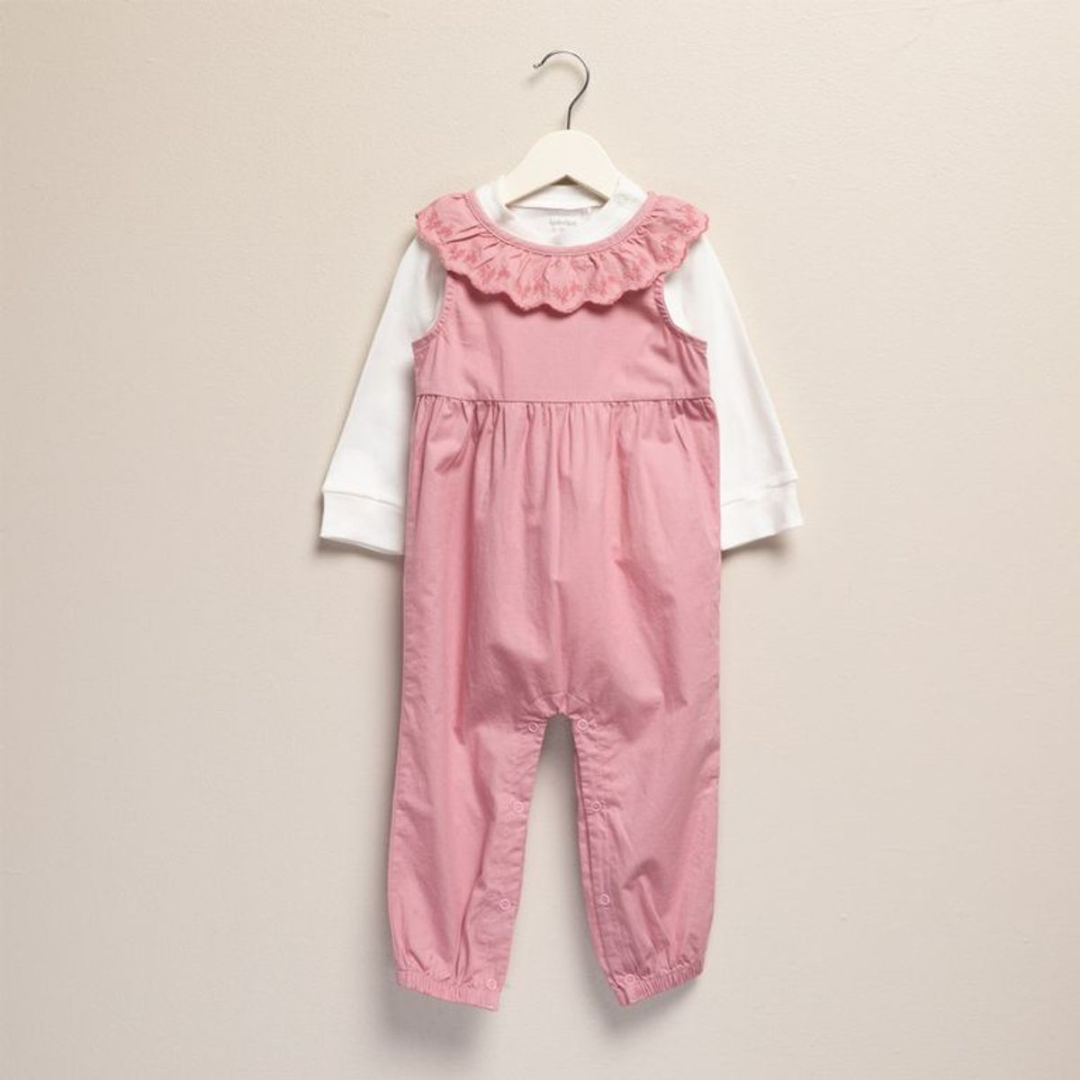 YAMP - Sets Enterizo + Body manga larga para Bebé niña en Algodón Yamp